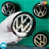 X4 Tapacubos Volkswagen 63mm Tapas de Llantas