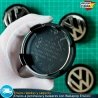X4 Tapacubos Volkswagen 63mm Tapas de Llantas