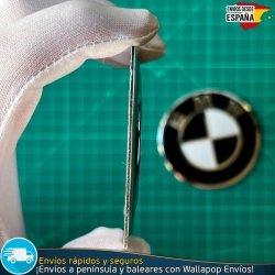 X2 Emblemas BMW 70mm Motos GS GT XR Tanque, Baúl, Blanco y Negro