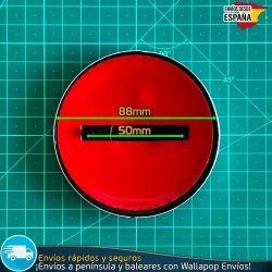 Emblema Logo Frontal Skoda 88mm Parrilla Radiador Capó
