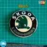 Emblema Logo Frontal Skoda 88mm Parrilla Radiador Capó