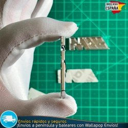 X2 Emblemas adhesivos Aletas M Motorsport BMW 45X15mm