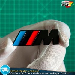 X2 Emblemas BMW adhesivos laterales M Motorsport 45x15mm