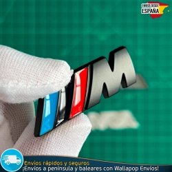 X2 Emblemas BMW adhesivos laterales M Motorsport 45x15mm