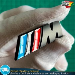 X2 Emblemas BMW adhesivos laterales M Motorsport 45x15mm
