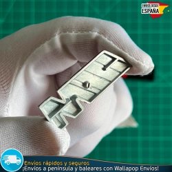 X2 Emblemas BMW adhesivos laterales M Motorsport 45x15mm