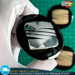 X4 Emblemas Seat 60mm Tapacubos Pegatinas Llantas