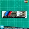 Emblema BMW M3 Competition Maletero Logo Insignia