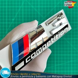 Emblema BMW M3 Competition Maletero Logo Insignia