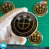 Emblemas BMW 56mm x4 Logos Tapacubos Centro Llantas M Power