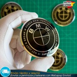Emblemas BMW 56mm x4 Logos Tapacubos Centro Llantas M Power