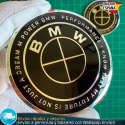 Emblemas BMW 56mm x4 Logos Tapacubos Centro Llantas M Power