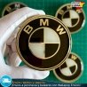 Tapas BMW 68mm x4 Tapacubos Buje Centro Llantas Emblemas
