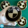 Tapas BMW 68mm x4 Tapacubos Buje Centro Llantas Emblemas