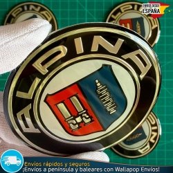 Emblemas Alpina 65mm x4 Para Tapacubos Centro Llantas BMW
