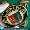 Emblemas Alpina 65mm x4 Para Tapacubos Centro Llantas BMW