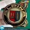 Emblemas Alpina 65mm x4 Para Tapacubos Centro Llantas BMW
