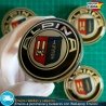 Tapas Alpina 68mm x4 Tapacubos Centro Llantas BMW