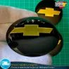 X4 Emblemas Chevrolet 56mm Pegatinas Tapacubos